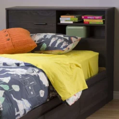 Tête de lit bibliothèque simple 39'' - South Shore