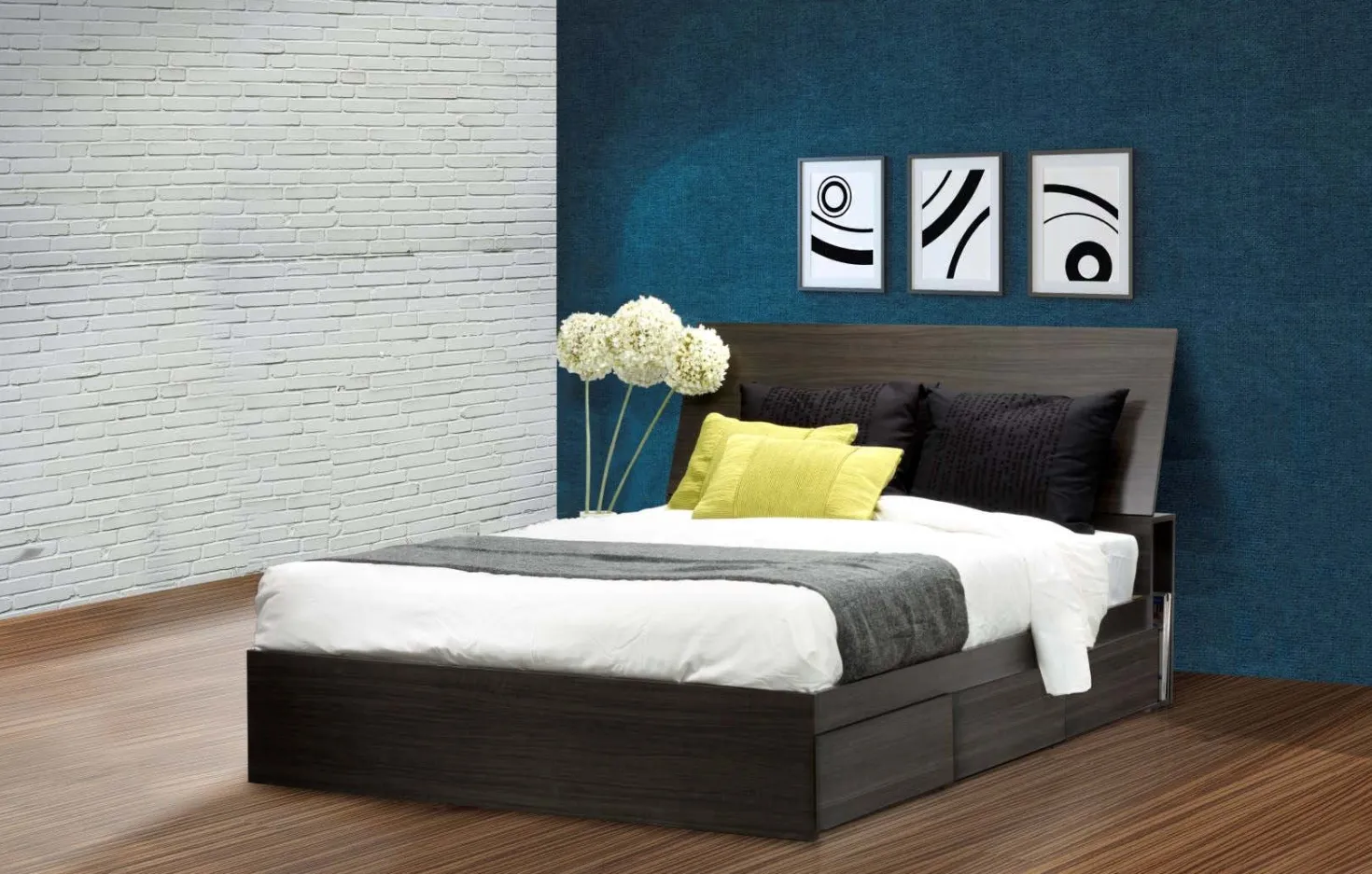 Tête de lit double 54" - Nexera