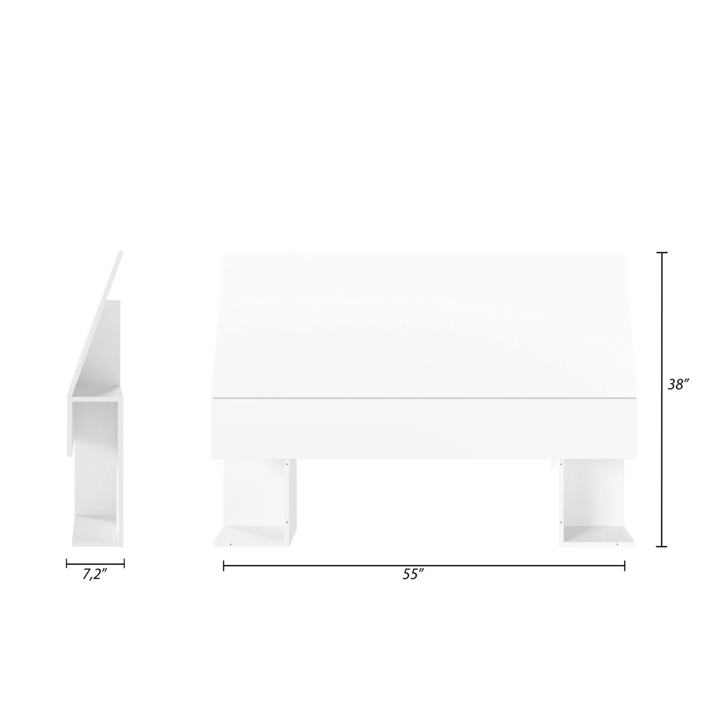 Tête de lit double 54po - Nexera