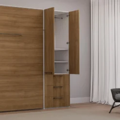 Unité de rangement - brun